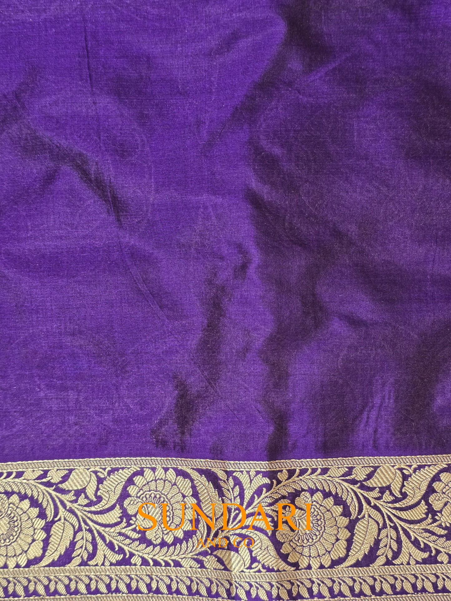 Ripe Plum | Floral Jaal | Pure Katan Silk Saree