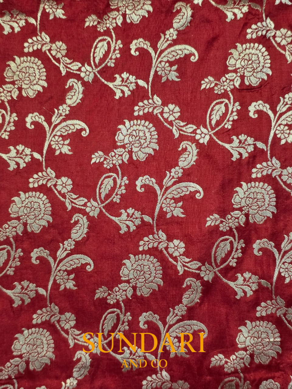 Classic Red | Paithani Woven | Pure Katan Silk Saree