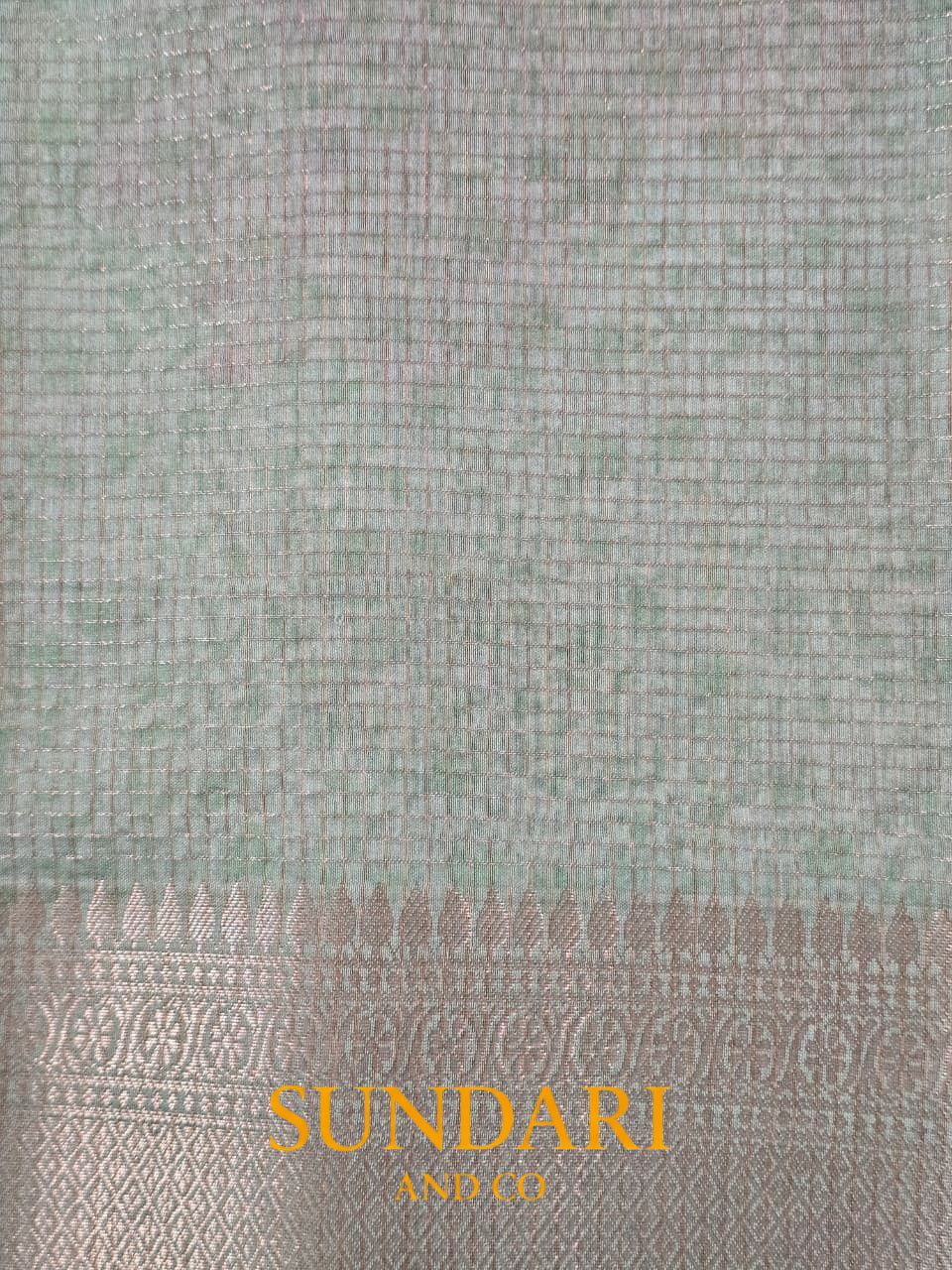 Pastel Green | Digital Printed | Pure Cotton Saree