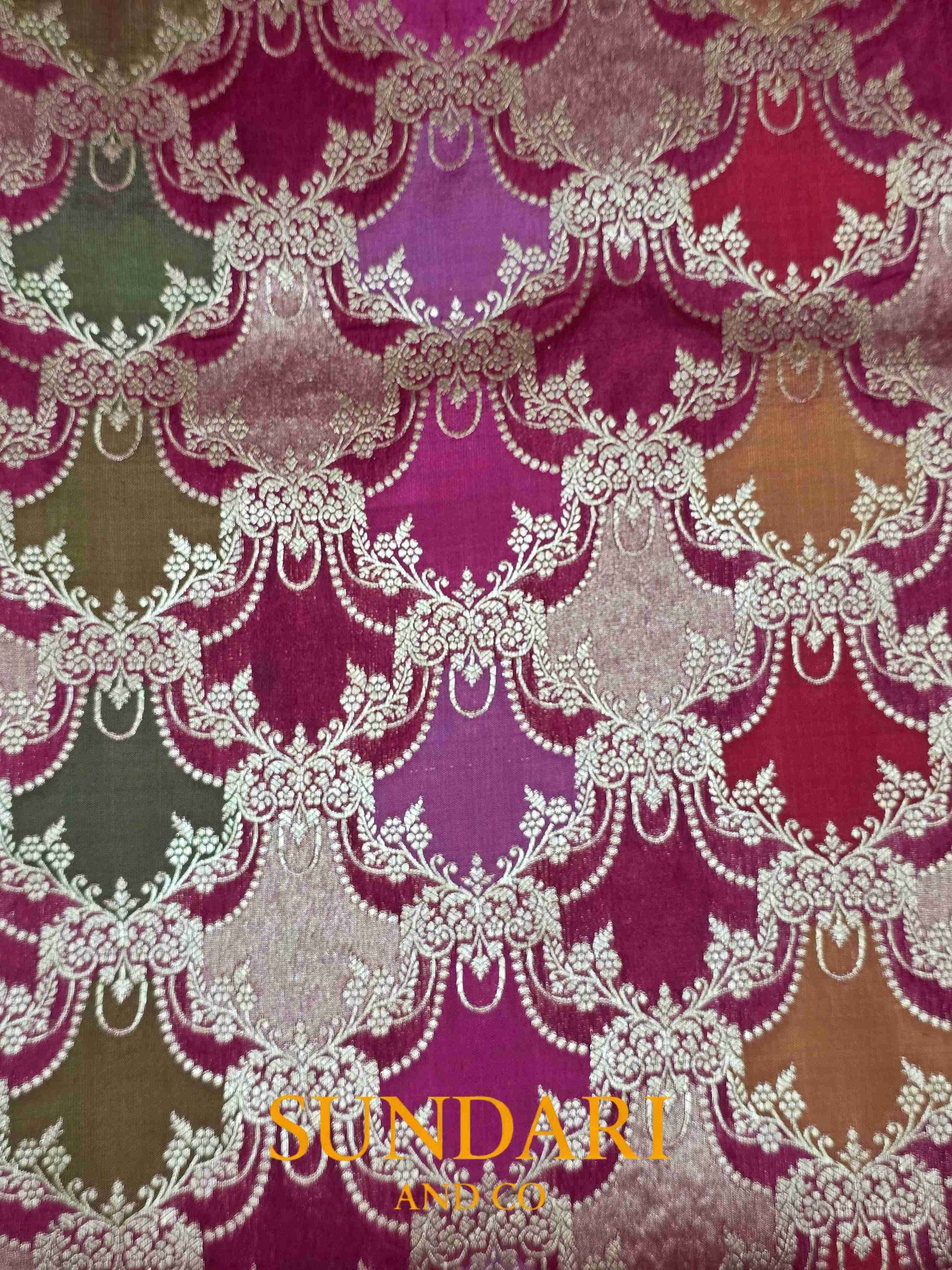 Deep Maroon | Rangkat | Pure Katan Silk Saree